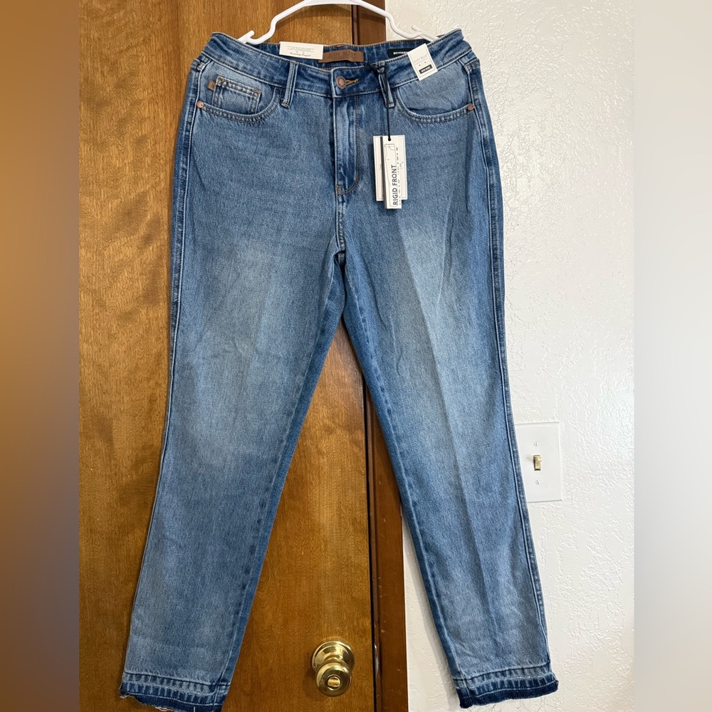Judy Blue Mid Wash Straight Leg Women's Jeans
